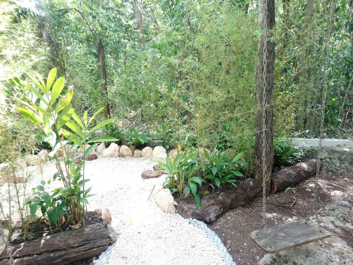 Casita Rustica En La Selva Hotel Cancun Exterior photo