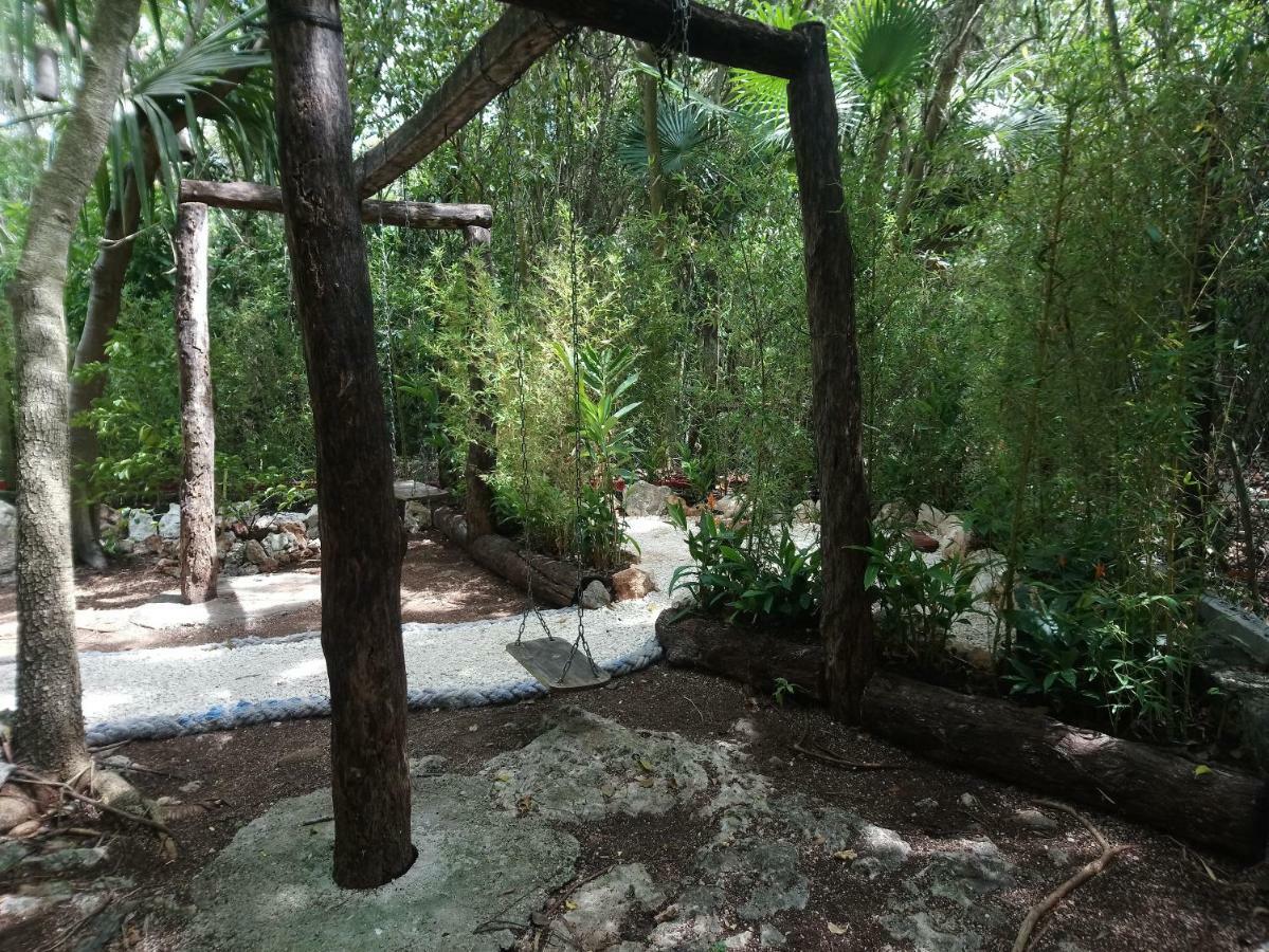 Casita Rustica En La Selva Hotel Cancun Exterior photo